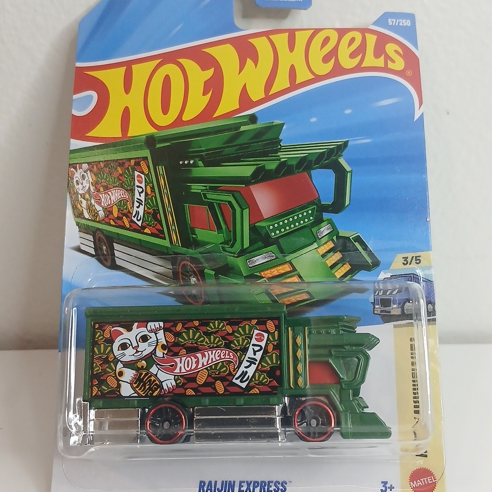 Raijin Express Green Toy Truck